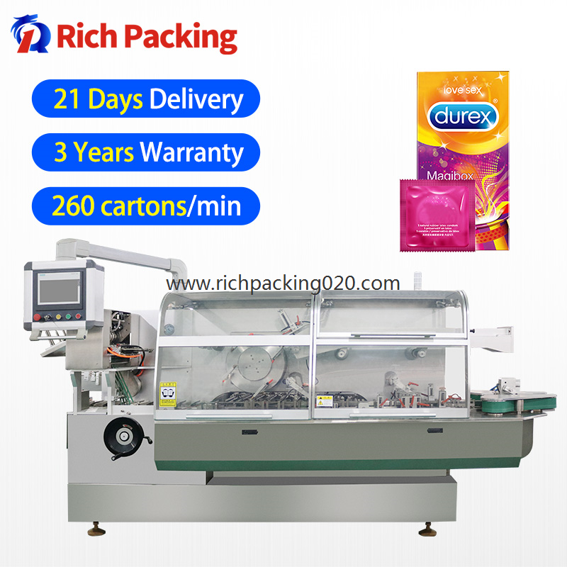 ZH-260W High Speed Automatic Bag Pouch Sachet Box Packing Cartoning Machine