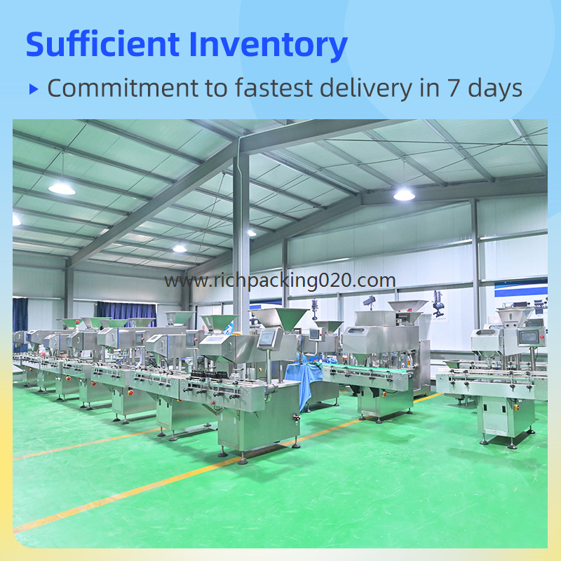 RQ-DSL-16R Gummy Bottle Filling Machine
