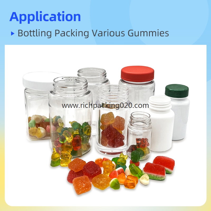 RQ-DSL-16R Gummy Bottle Filling Machine
