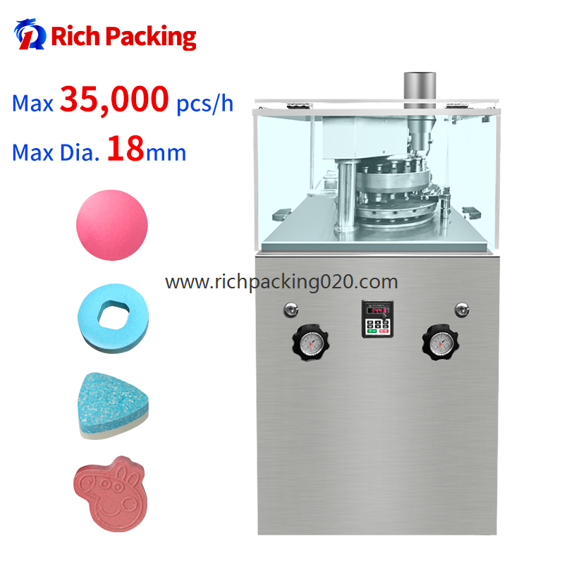 Zp-17 Pharmaceutical Automatic Rotary Tablet Press Machine