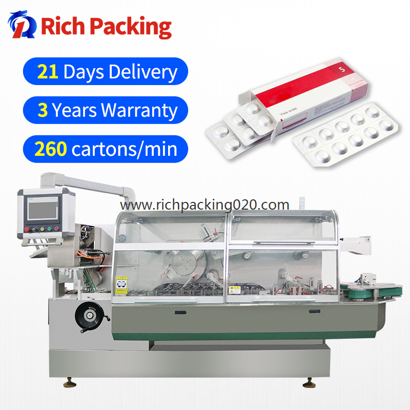 High Speed Cartoning Box Packing Machine