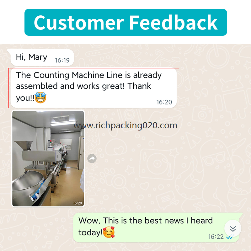 8 Lane Desktop Automatic Capsule Tablet Counting Machine