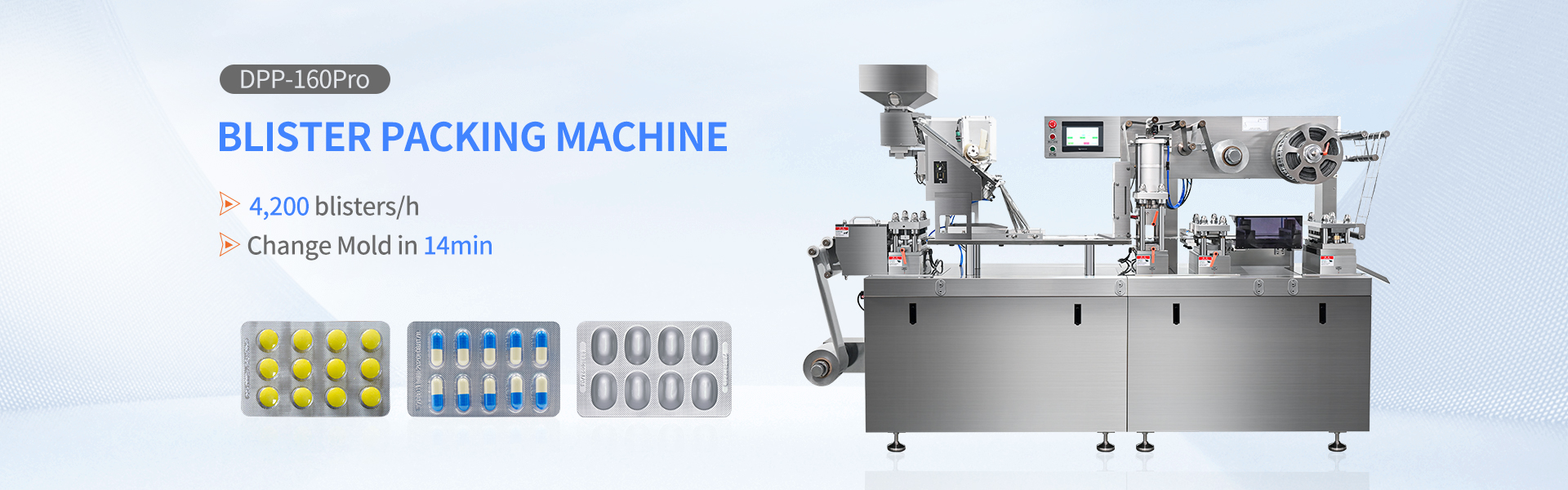 blister packing machine